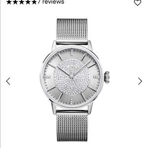 Women’s Silver Watch with Swarovski Crystals